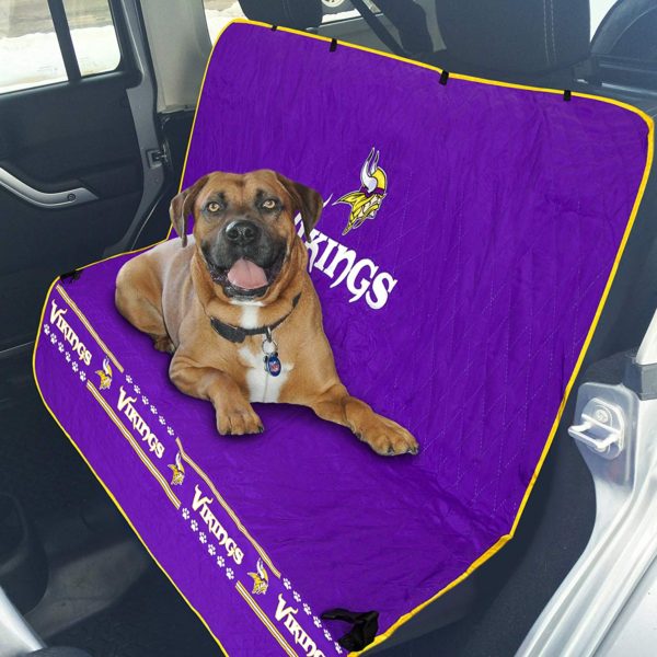 Minnesota Vikings Pet Car Seat Cover