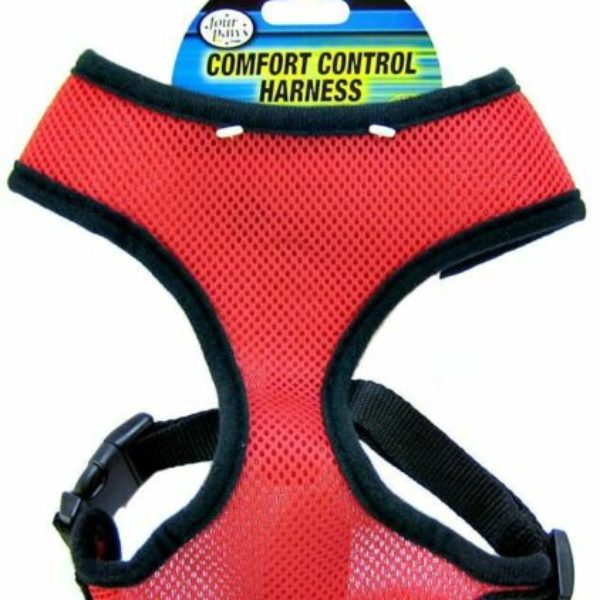 Four Paws Red Comfort Control Dog Harness