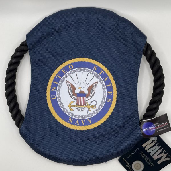 US Navy Emblem Dog Toy Flying Disc